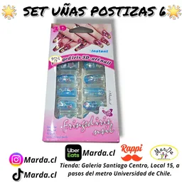 Set Uñas Postizas 6