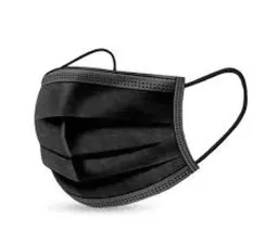 Mascarillas Tres Pliegues Negras