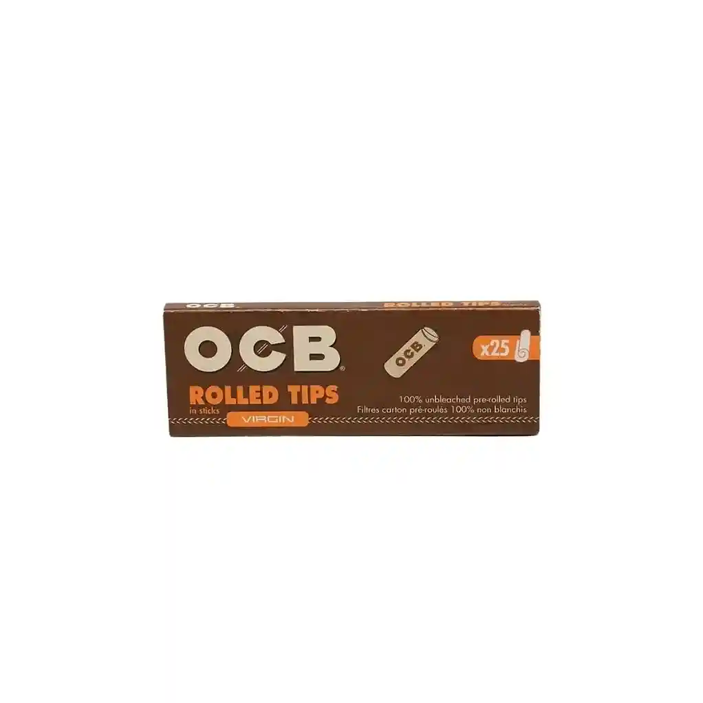 Ocb Virgin Rolled Tips Boquillas Preenrroladas