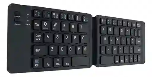 Teclado Inalámbrico Plegable Irm Mk 1007 Qwerty Español Negro Español