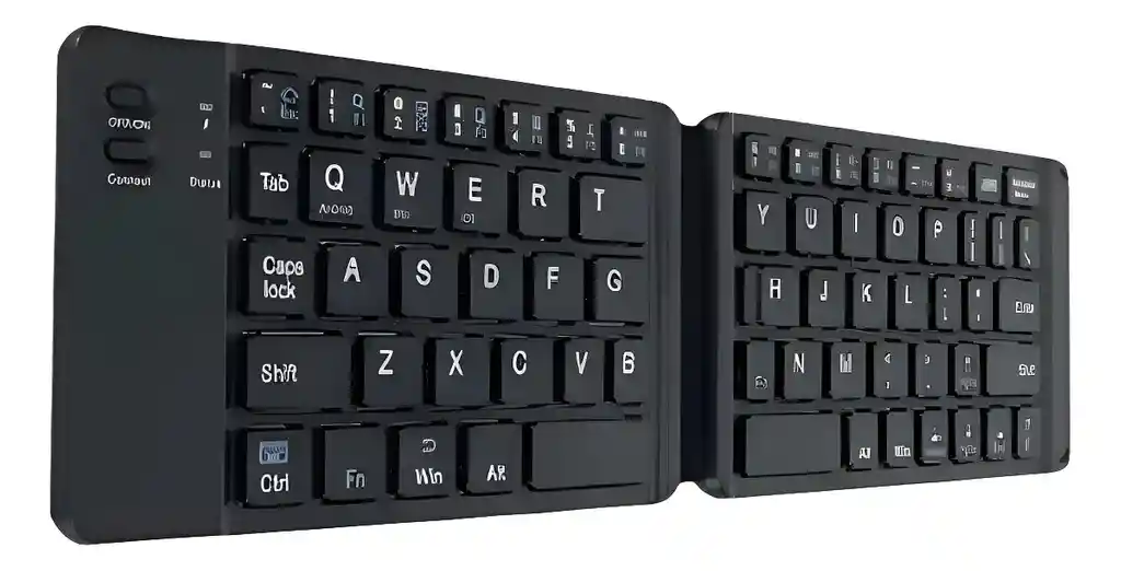Teclado Inalámbrico Plegable Irm Mk 1007 Qwerty Español Negro Español