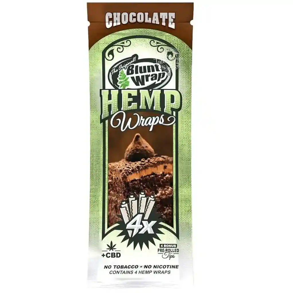 Blunt Hemp Wrap X4 Chocolate