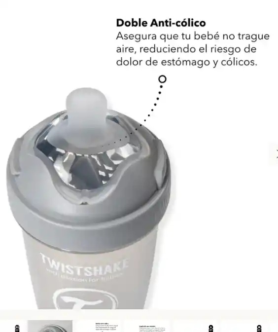 Tetinas Twistshake Double Pro 2 Uns