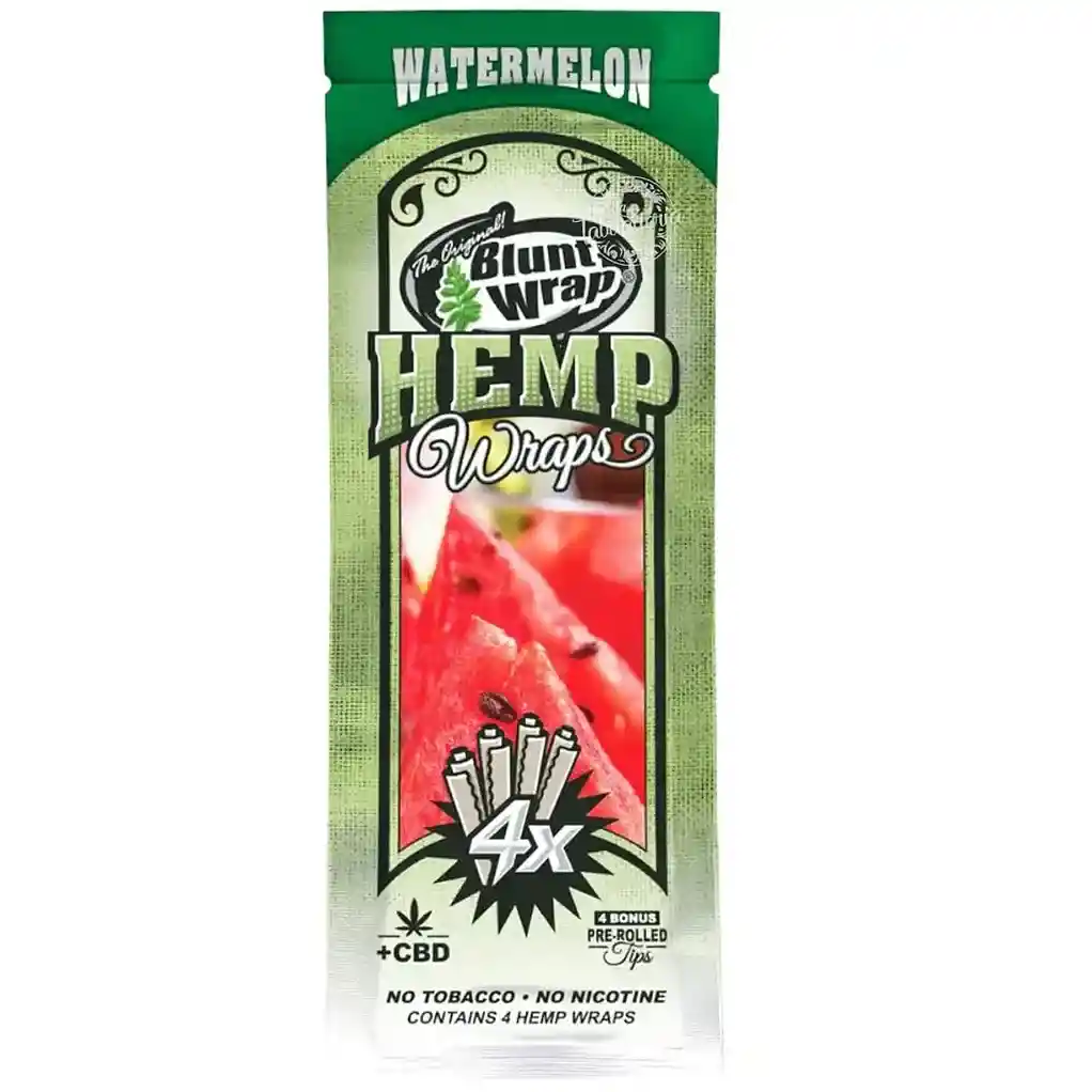 Blunt Hemp Wrap X4 Watermelon