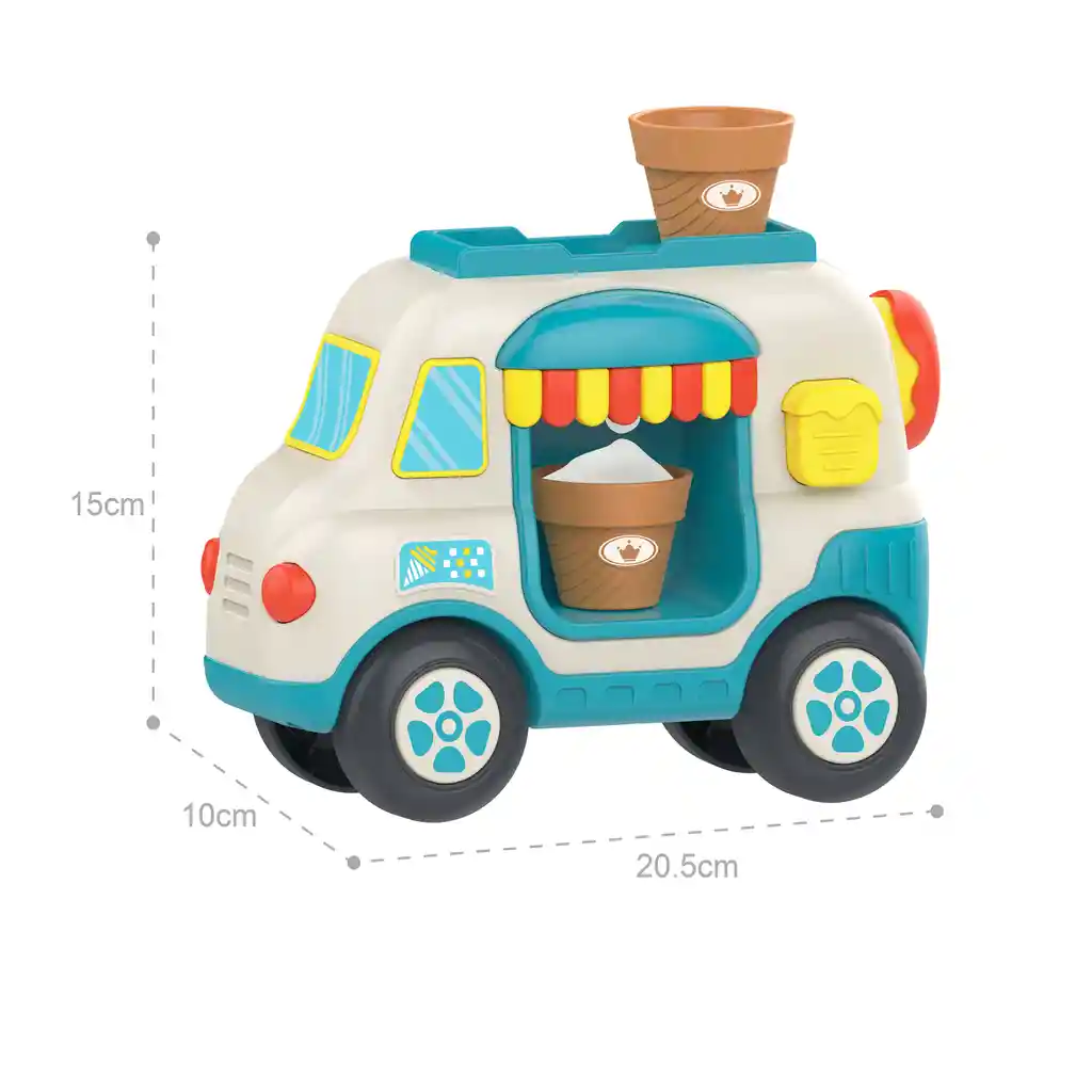 Juego Interactivo De Baño Camión De Helados - Huanger