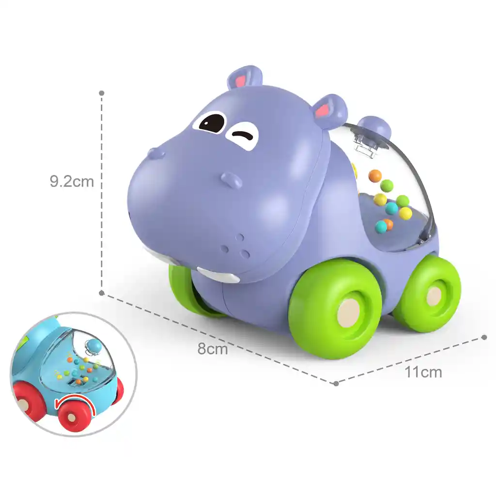 Auto Sonajero Hipopotamo - Huanger