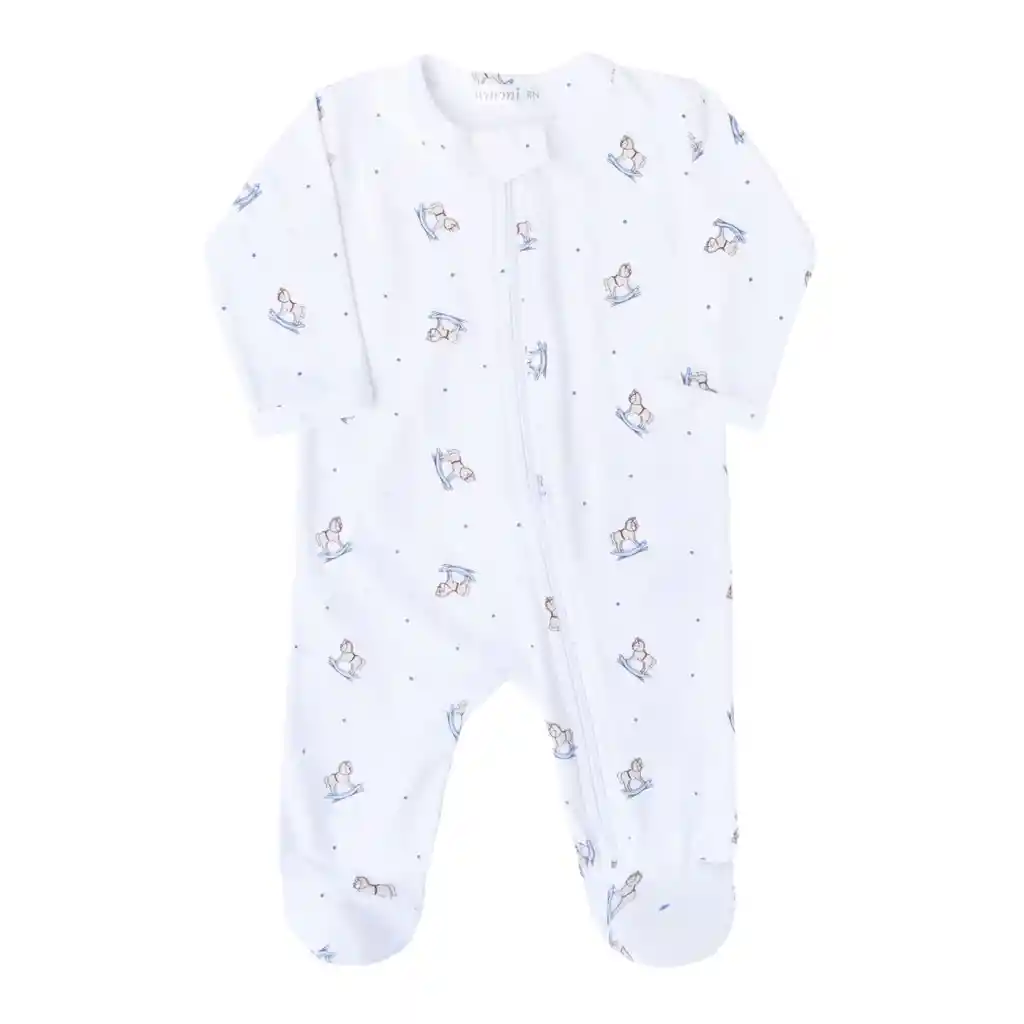 Warmi Enterito Con Cierre Caballitos 3-6