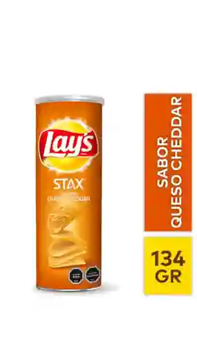 Lays Papa Stax Cheddar 134 Grs