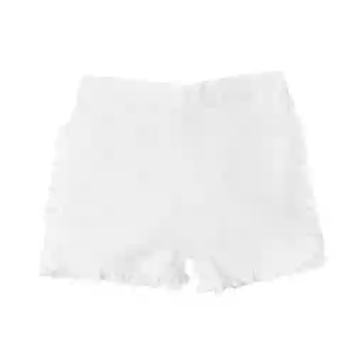 Warmi Short Dana Lino Blanco 2 Años