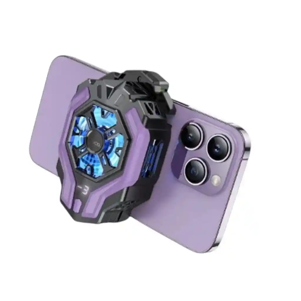 Enfriador Gamer Hoco Gm26 Para Celular – 3 velocidades Rgb