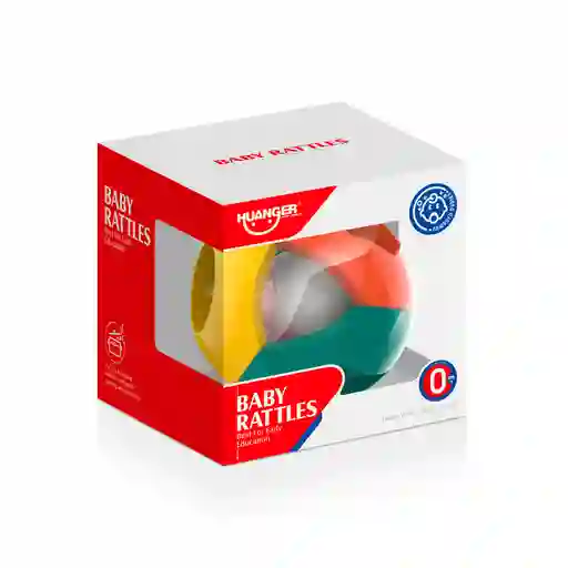 Pelota Didáctica Con Sonajero - Huanger