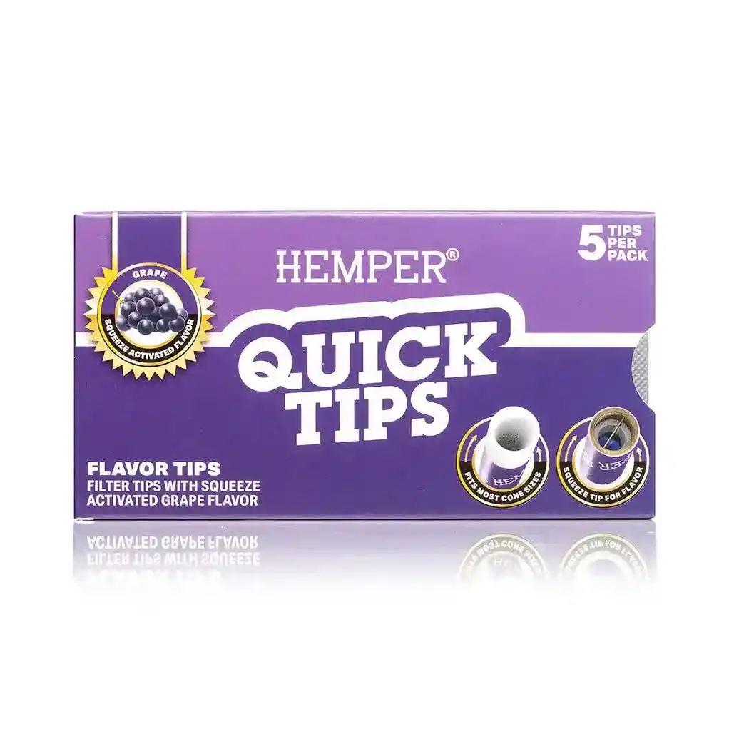Hemper Quick Tips - Boquillas Con Sabor Arándano