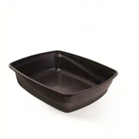 Bandeja Sanitari Cat Love Sin Borde Gris Oscuro