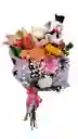 Ramo Con Mix De Flores Y Osito Grado