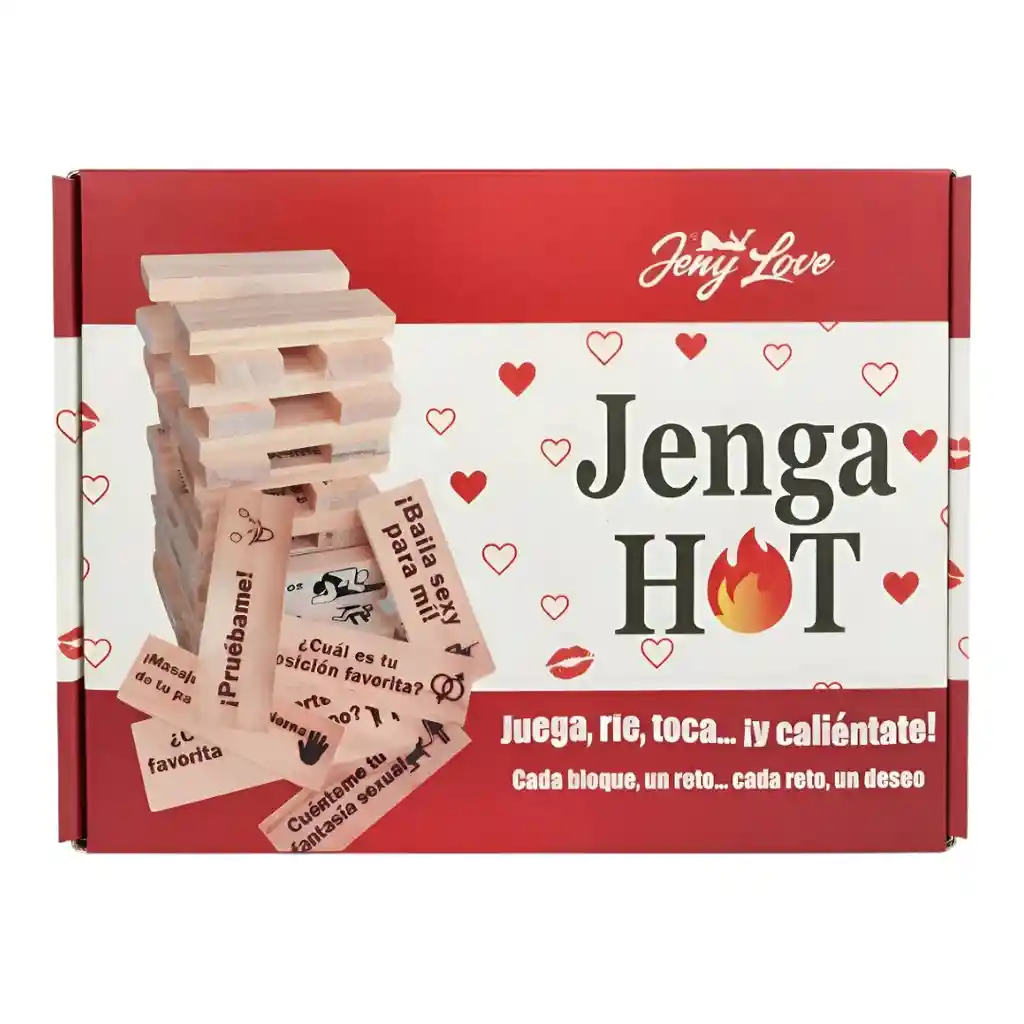 Juego Erótico De Mesa Jenga Hot