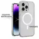 Carcasa Transparente Magsafe Esquinas Reforzadas Iphone  15  Pro