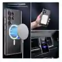 Carcasa Transparente Magnética Samsung S24 ultra Esquinas Reforzadas