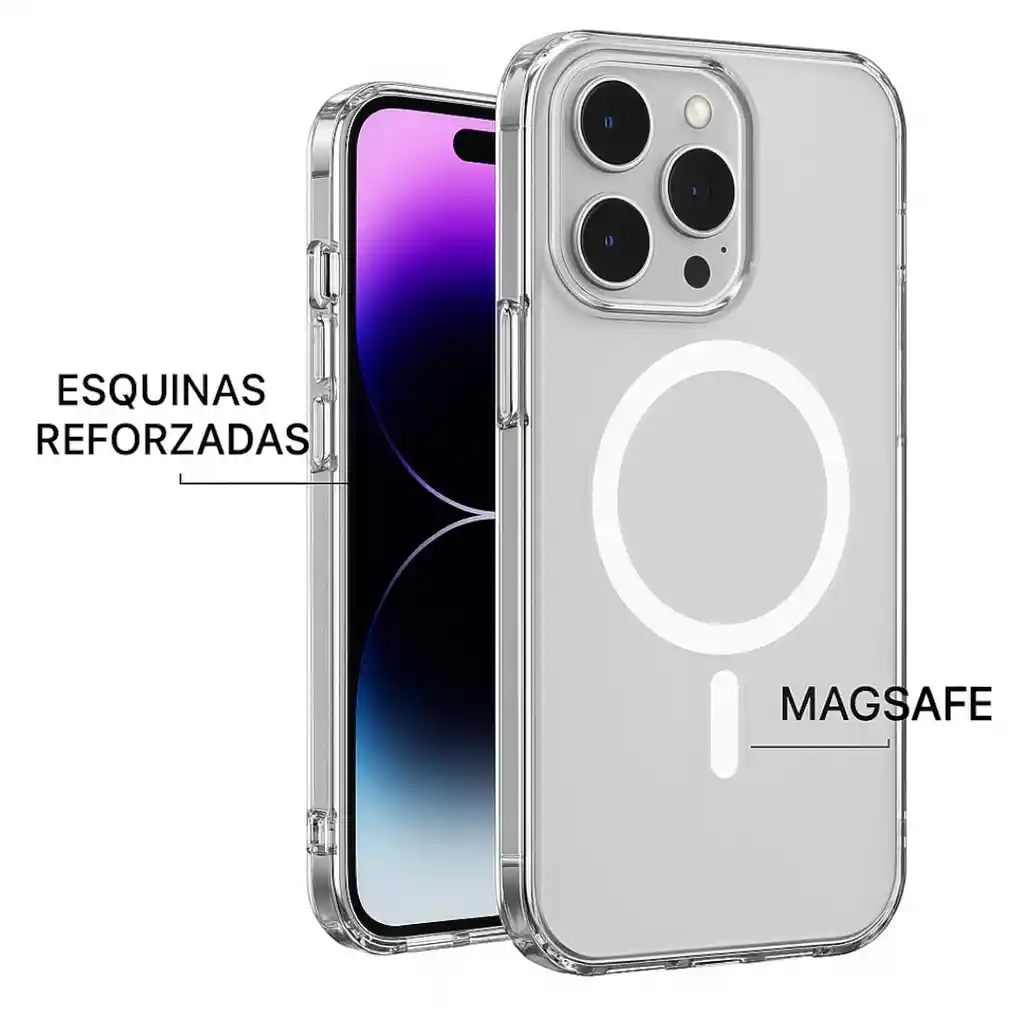 Carcasa Iphone 16 Magsafe Transparente