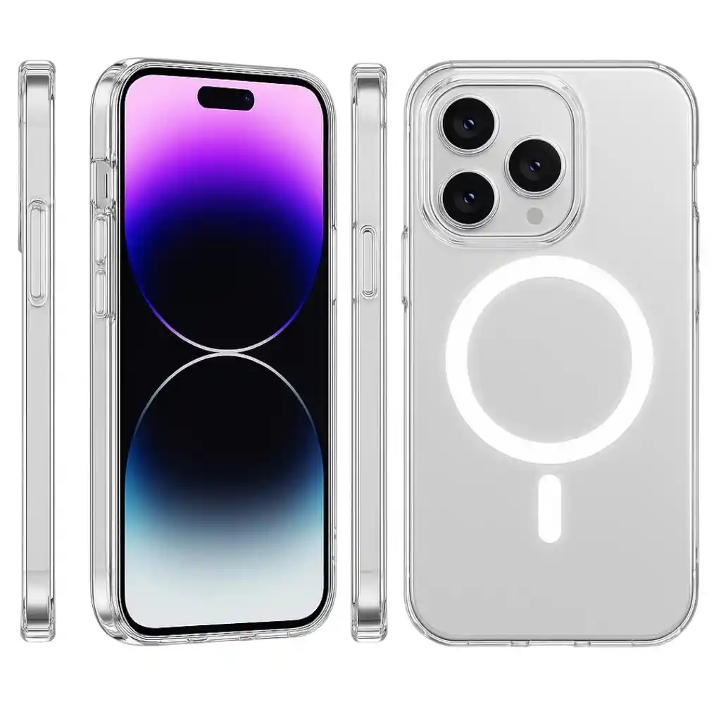 Carcasa Iphone 16 Pro Max Magsafe Transparente
