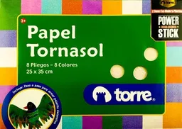 Papel Tornasol 8 Pliegos Torre