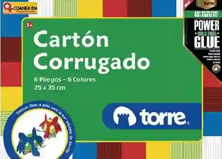 Cartón Corrugado 6 Pliegos Torre