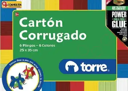 Cartón Corrugado 6 Pliegos Torre