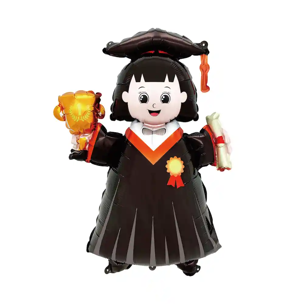 Globo Mylar Niña Graduada