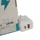 Cargador Adaptador Portátil Usb Tipo C Enchufe Chile 5v 2a