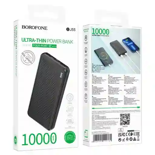 Powerbank Cargador Portatil 10.000 Mah - Borofone Bj55