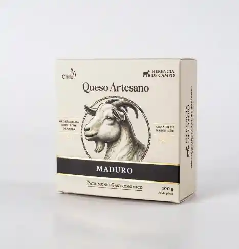 Queso Maduro De Cabra Herencia De Campo 100 Grs