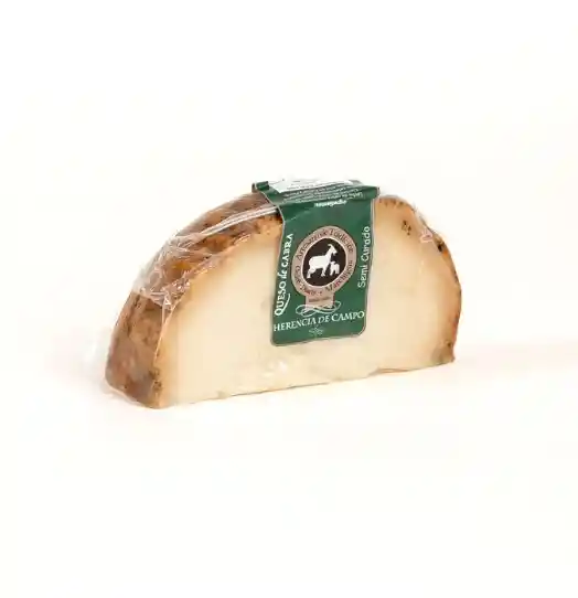 Queso Semi Curado De Cabra Herencia De Campo 95 Grs