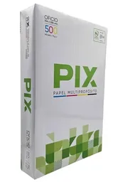 Papel Fotocopia 75 Gr Oficio Pix