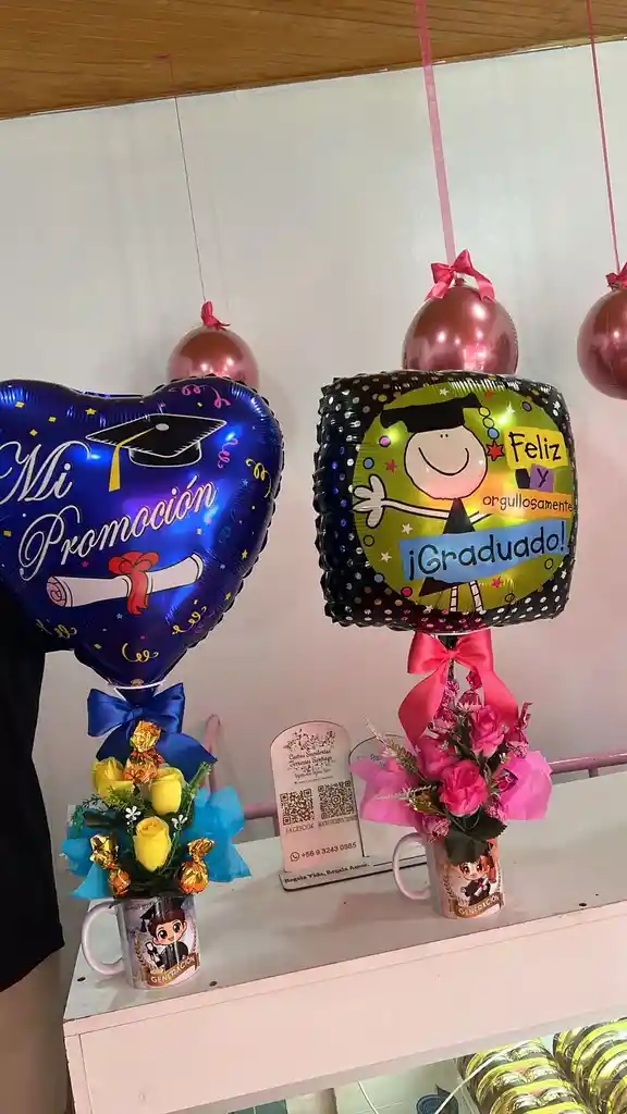 Tazon Decorado Graduacion