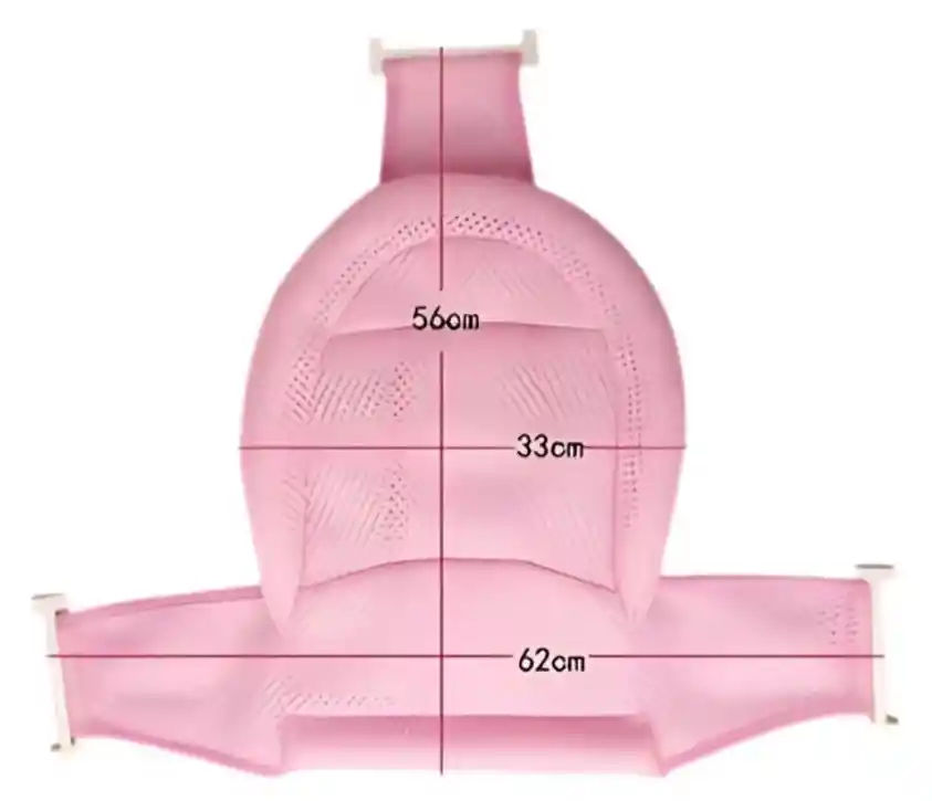 Hamaca Malla De Tina Ducha Bañera Para Bebé Red De Baño Azul