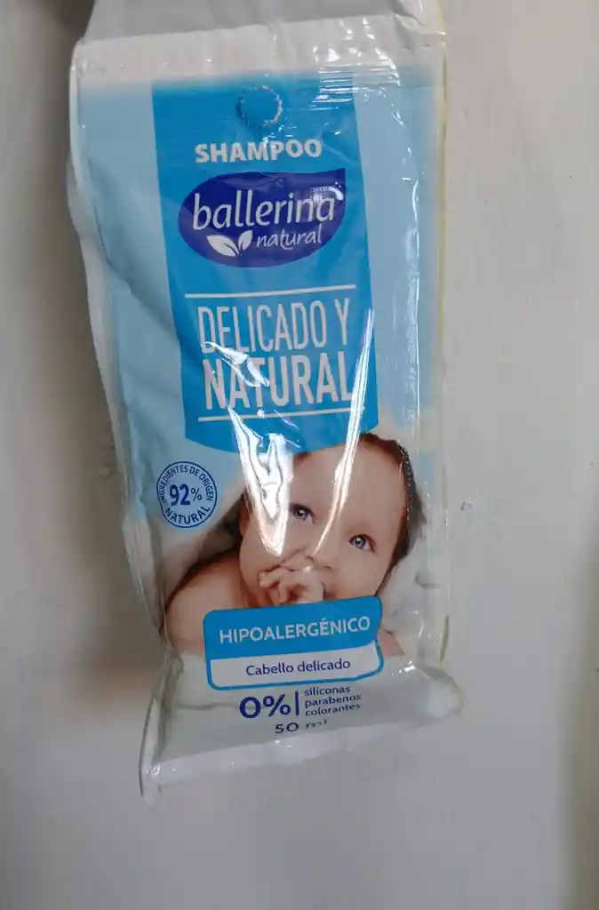 Shampoo Hipoalergenico Cabello Delicado 50 Ml