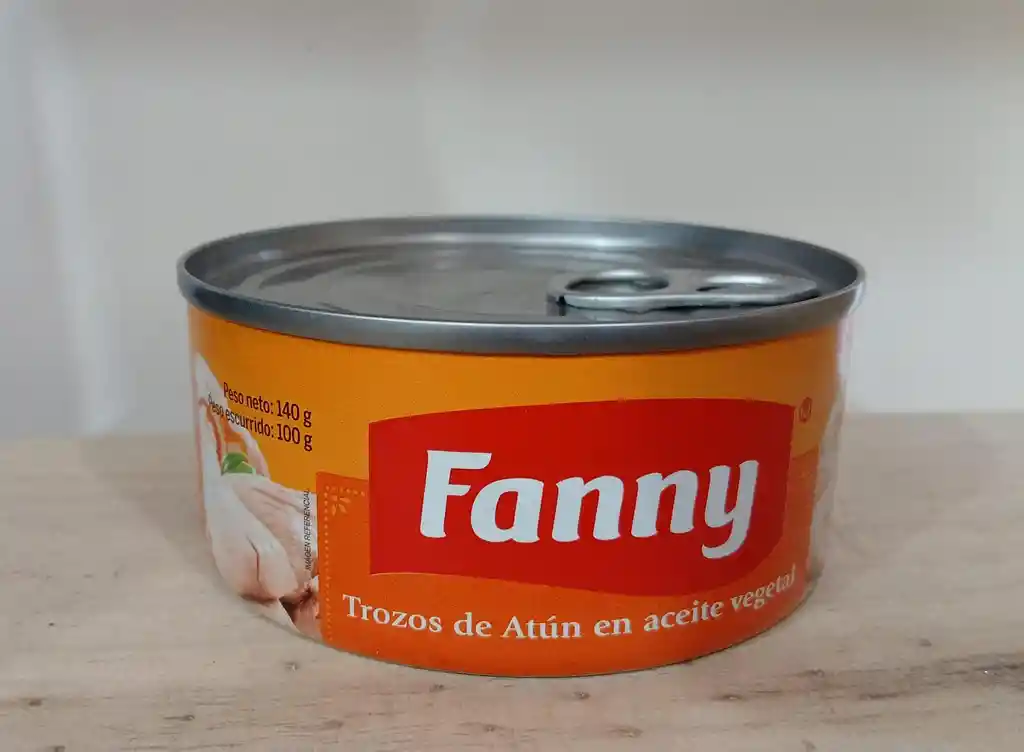 Trozos De Atun En Aceite Vegetal Fanny