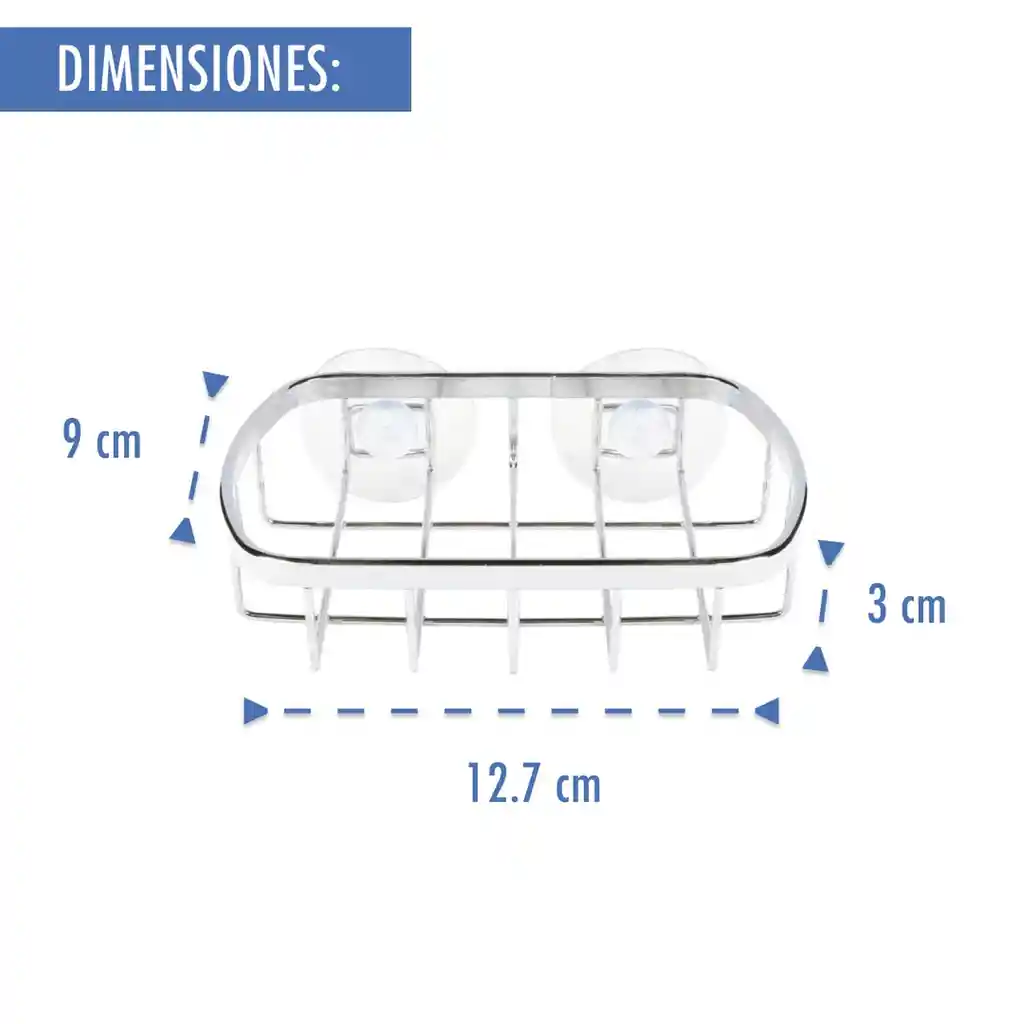 Jabonera Succión Gia