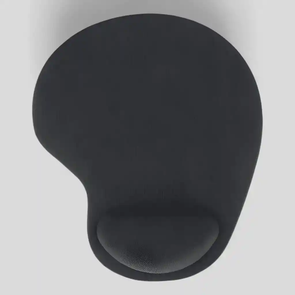 Mouse Pad Ergonómico Con Apoyo De Muñeca Negro