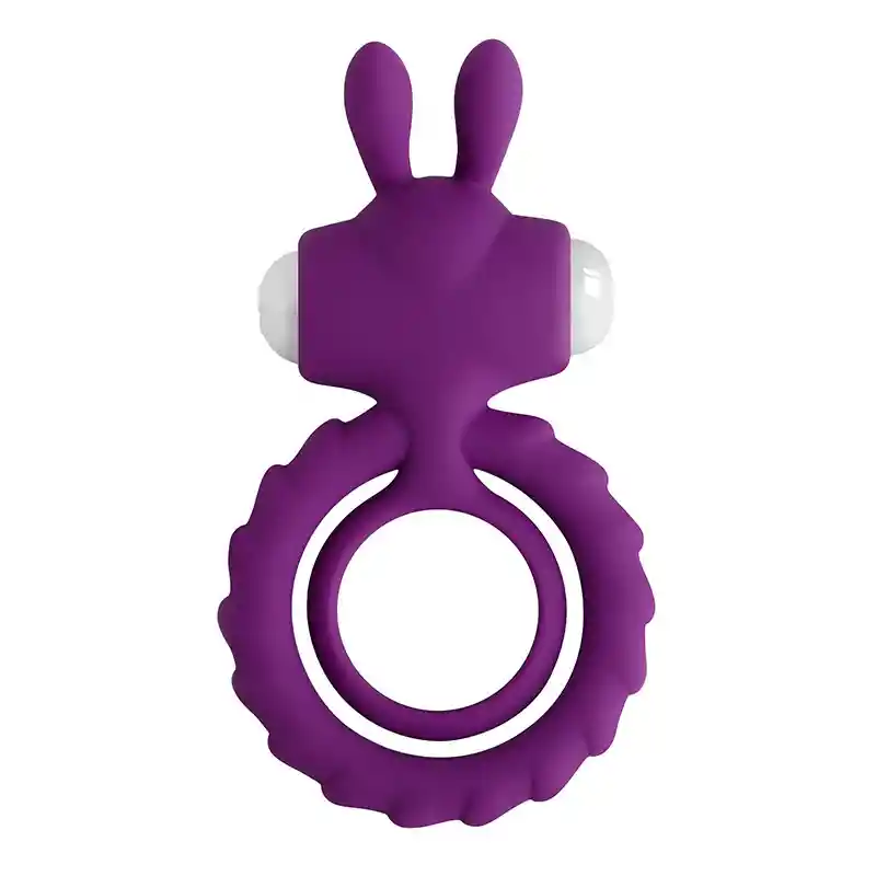 Anillo Vibrador Oh Rabit Morado