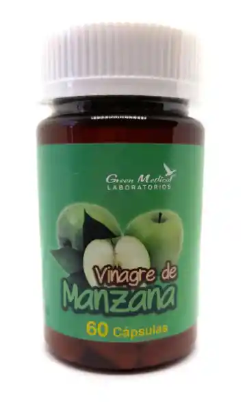 Vinagre De Manzana Cap 500 Mg X 60