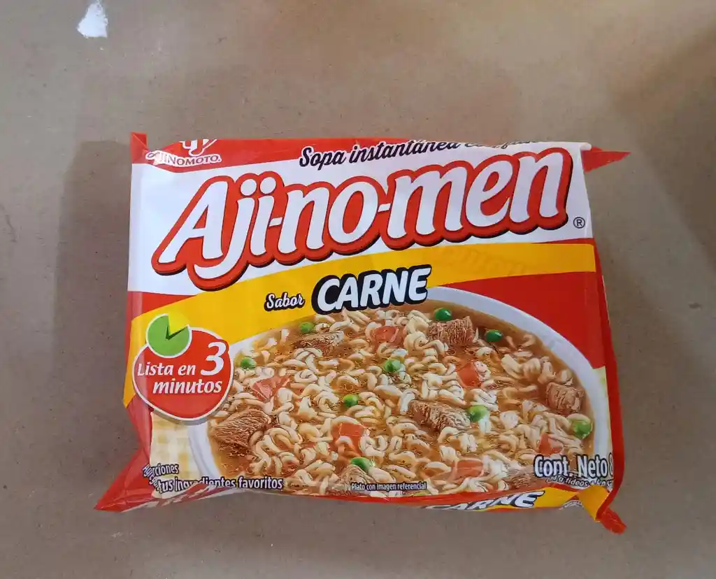 Sopa Instantanea Ajinomen Sabor Carne 80g