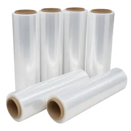 6 Rollos De Film Embalaje Transparente Plástico Stretch Paletizador Alusa