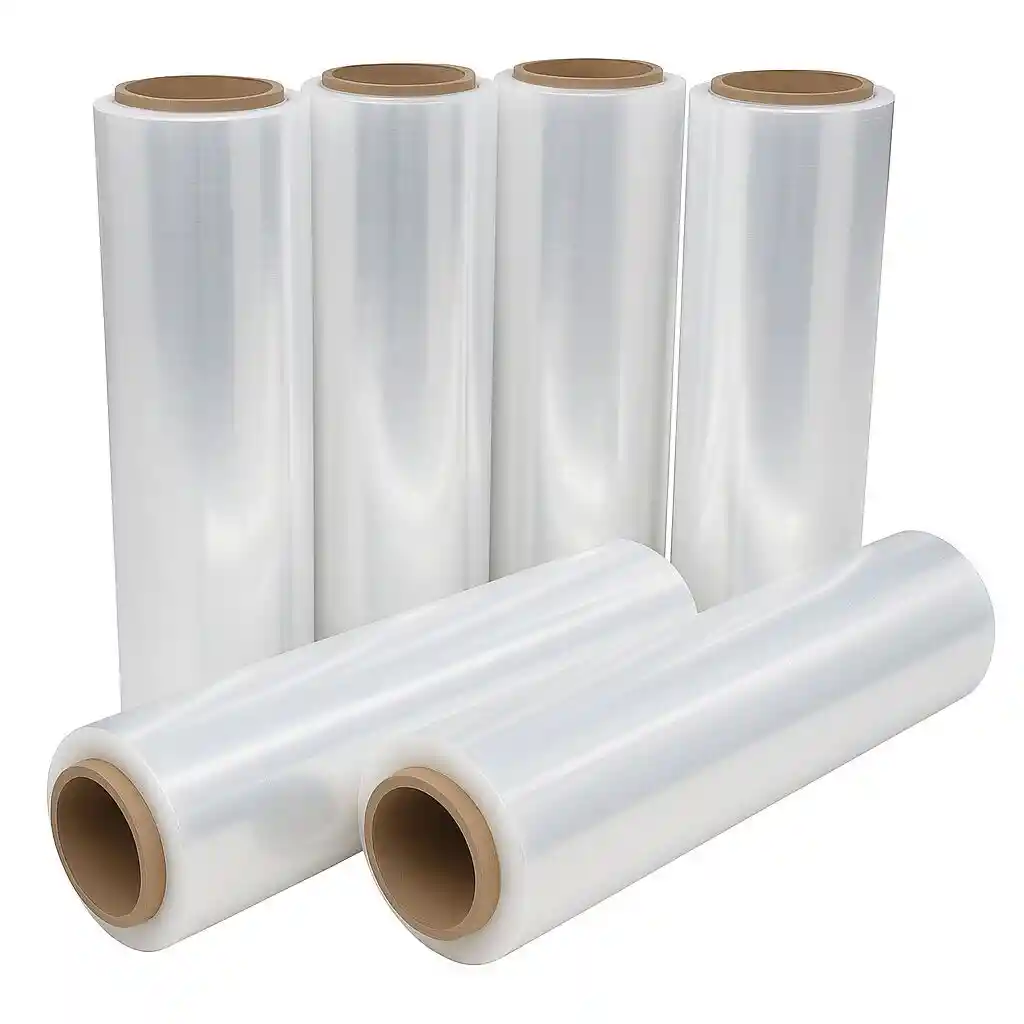 6 Rollos De Film Embalaje Transparente Plástico Stretch Paletizador Alusa