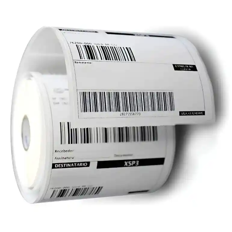 1 Rollo De Etiquetas Adhesivas Térmicas De 70x150 Mm (7x15 Cm) 500 Uds