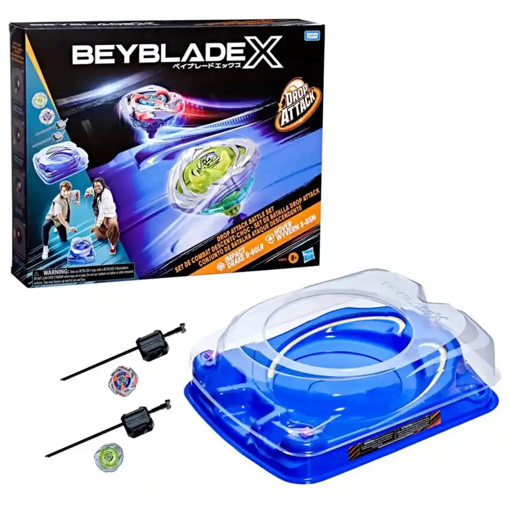 Trompo Beyblade X Set De Batalla Drop Attack