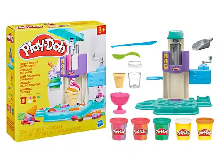 Masas Y Plastilinas Play Doh Heladería Multicolor