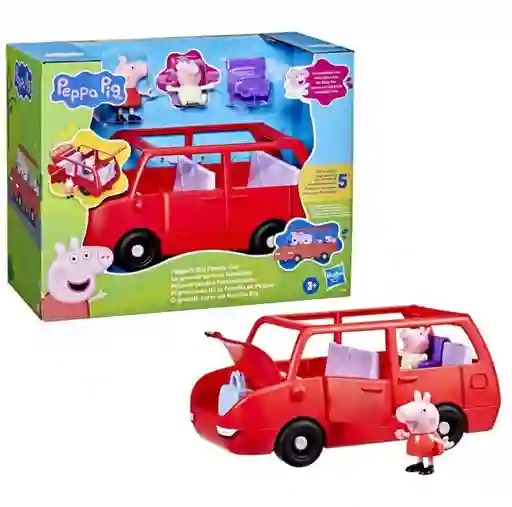 Muñeca Peppa Pig El Gran Auto De La Familia De Peppa