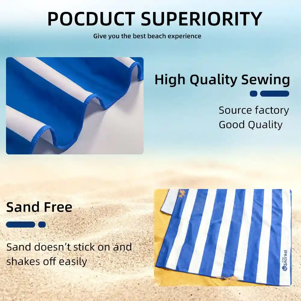 Toalla Xl De Microfibra 90x200 Cm Secado Rápido Playa Viaje