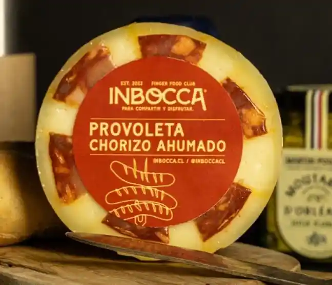 Provoleta Chorizo Español Ahumado In Bocca, 110 Grs