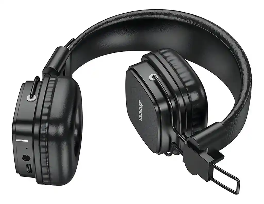 Audífonos Bluetooth Hoco W56 Over-ear 28h Negro